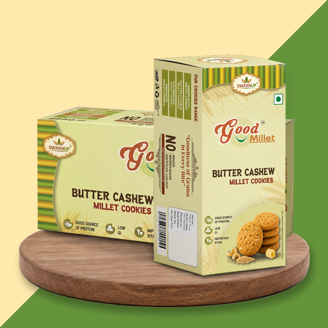BUTTER CASHEW MILLET COOKIES